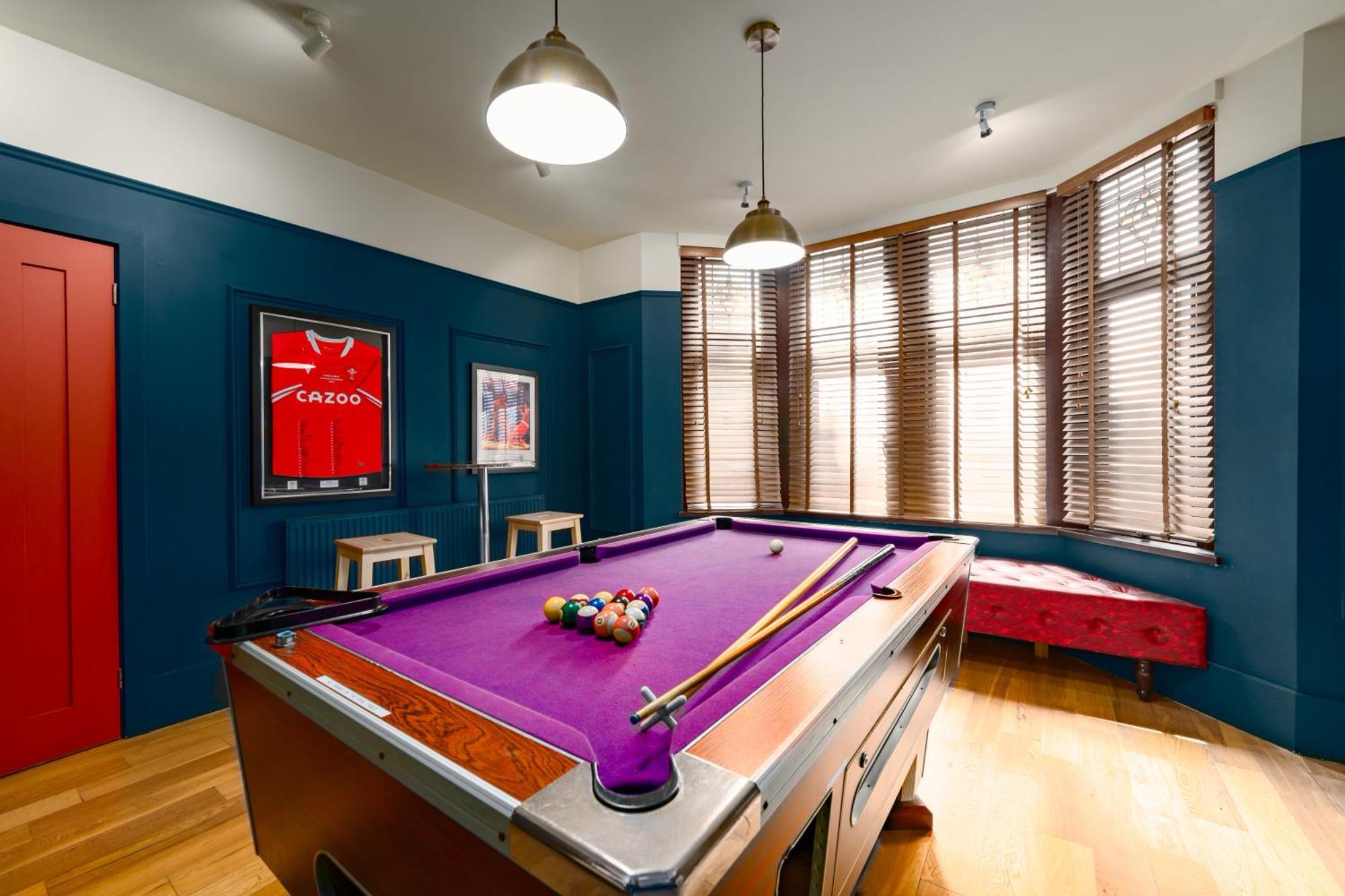 City Retreat, Spacious 4 Bed House, Games Room, Parking, Hot Tub & Bbq Cardiff Exteriér fotografie